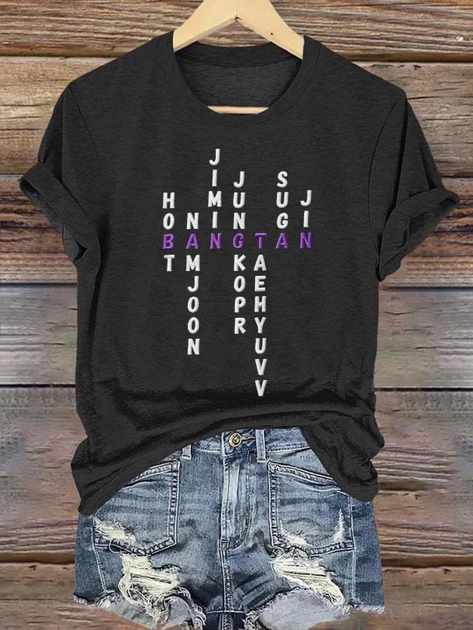 🔥Buy 3 Get 15% Off🔥Women's Kawaii Kpop Fan T-shirt