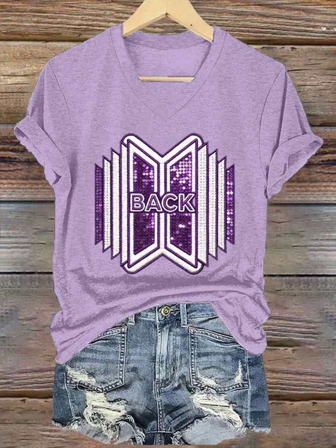 🔥Buy 3 Get 15% Off🔥Women's K-pop Print Short-sleeved T-shirt