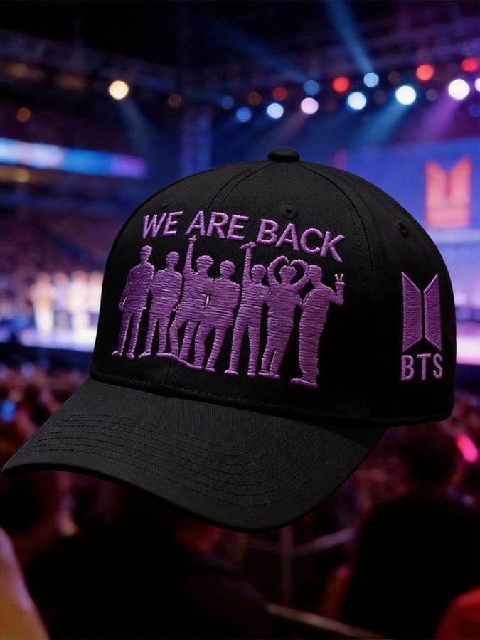 🔥Buy 3 Get 15% Off🔥Bts 2026 Comeback Casual Printed Baseball Cap