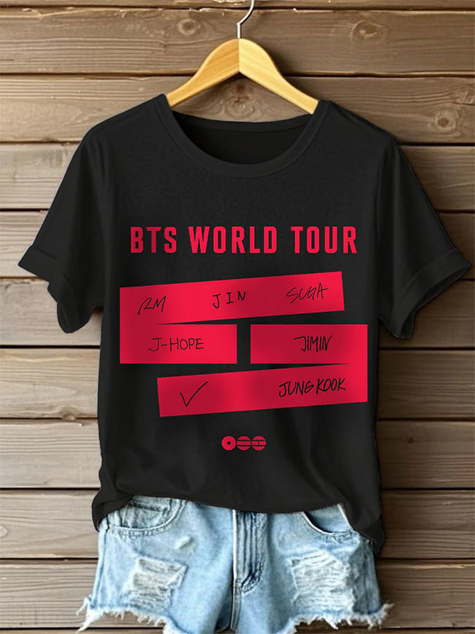 🔥Buy 3 Get 15% Off🔥Women's K-pop Boy Band T-shirt