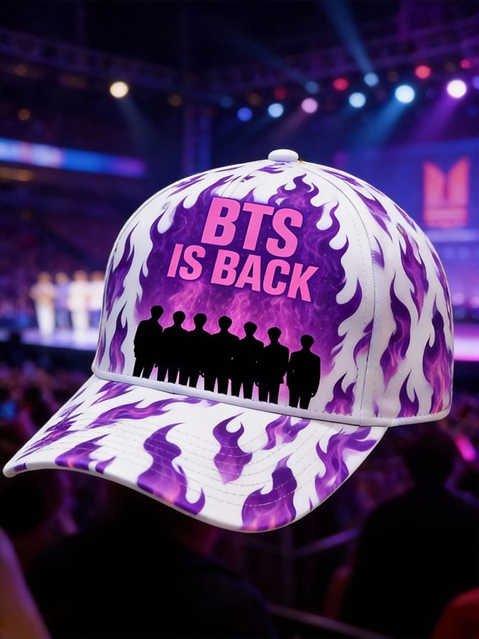🔥Buy 3 Get 15% Off🔥Bts 2026 Comeback Casual Printed Baseball Cap