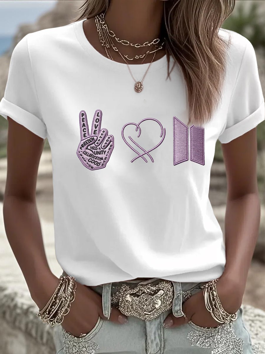 🔥Buy 3 Get 15% Off🔥Women'S 2026 Bts Comeback Art Print T-Shirt