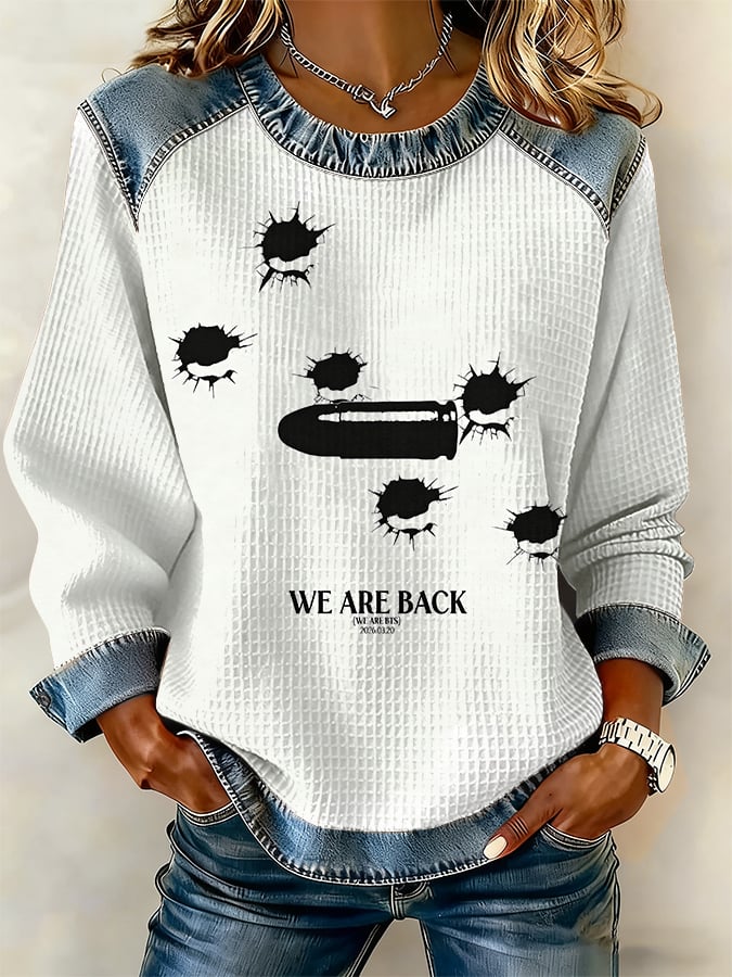 🔥Buy 3 Get 15% Off🔥Women's Leisure Print Sweatshirt