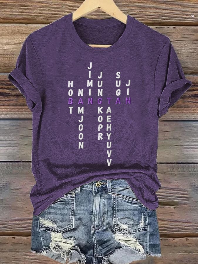 🔥Buy 3 Get 15% Off🔥Women's Kawaii Kpop Fan T-shirt