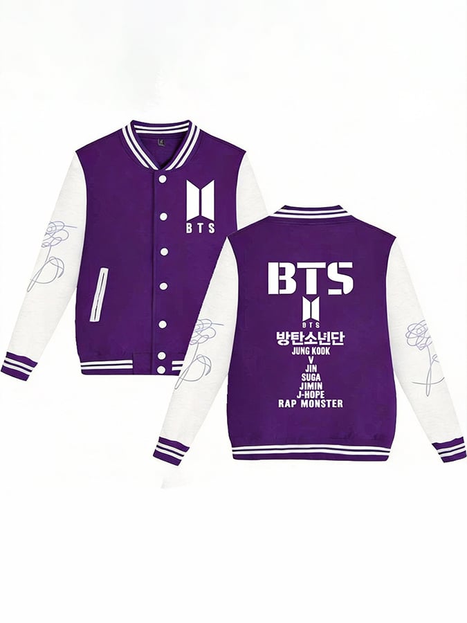 Women'S 2026 Bts Comeback Print Jacket