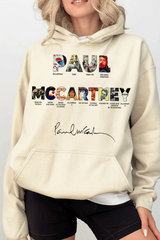 Paul Mccartney Print Women Hoodie