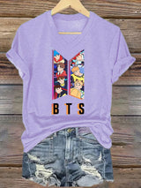 🔥Buy 3 Get 15% Off🔥Women's K-pop  Print Casual T-Shirt
