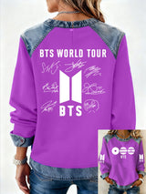 🔥Buy 3 Get 15% Off🔥Women'S 2026 Bts Comeback Printed Casual Sweatshirt