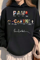 Paul Mccartney Print Women Hoodie