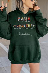 Paul Mccartney Print Women Hoodie