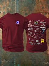 🔥Buy 3 Get 15% Off🔥Men's K-pop  Print Casual T-Shirt