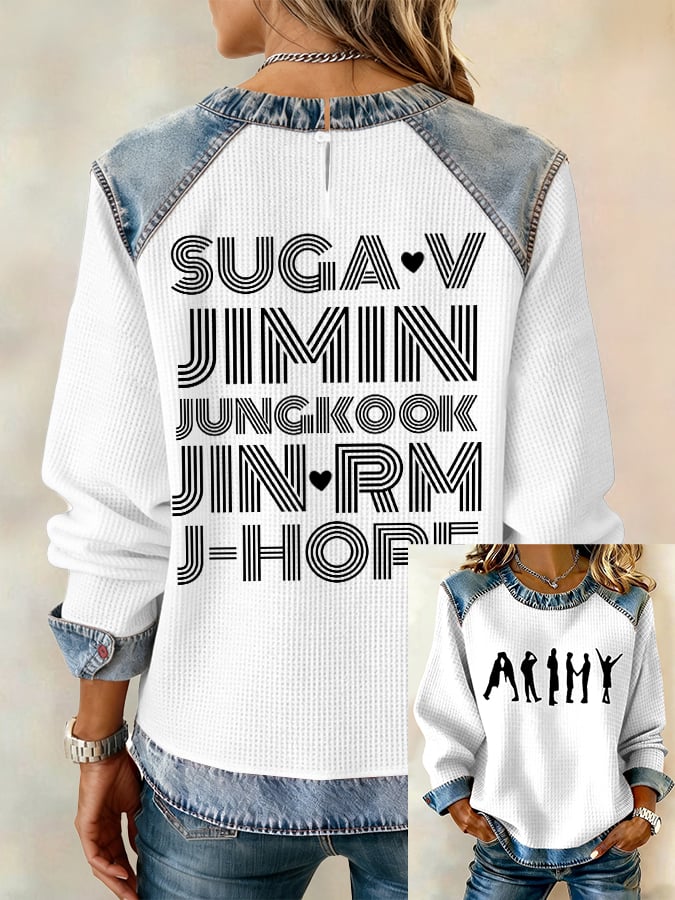 🔥Buy 3 Get 15% Off🔥Women's Leisure  Print Sweatshirt