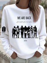 🔥Buy 3 Get 15% Off🔥Women's BTS Back to Artistic Comfort Sweatshirt