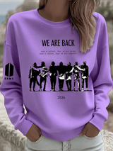 🔥Buy 3 Get 15% Off🔥Women's BTS Back to Artistic Comfort Sweatshirt