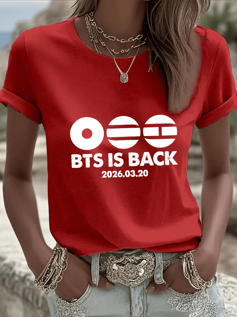 🔥Buy 3 Get 15% Off🔥Women's Leisure Print T-Shirt
