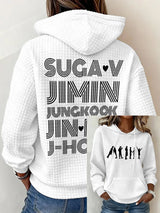 🔥Buy 3 Get 15% Off🔥Women's Retro Leisure  Print Hoodie
