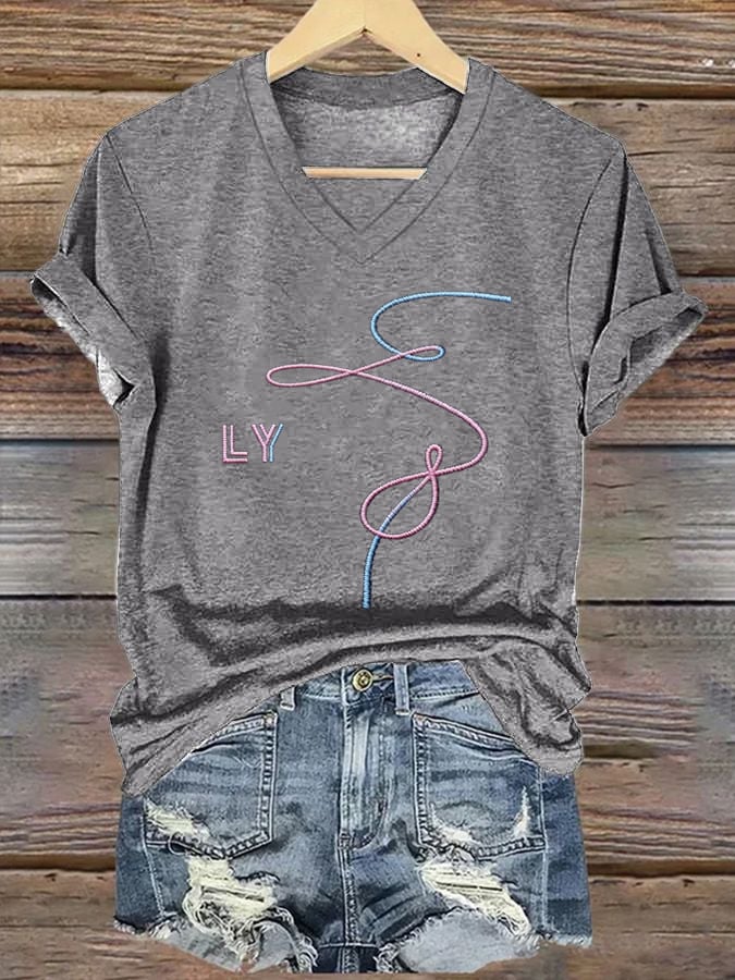 🔥Buy 3 Get 15% Off🔥Women's K-pop Print Short-sleeved T-shirt