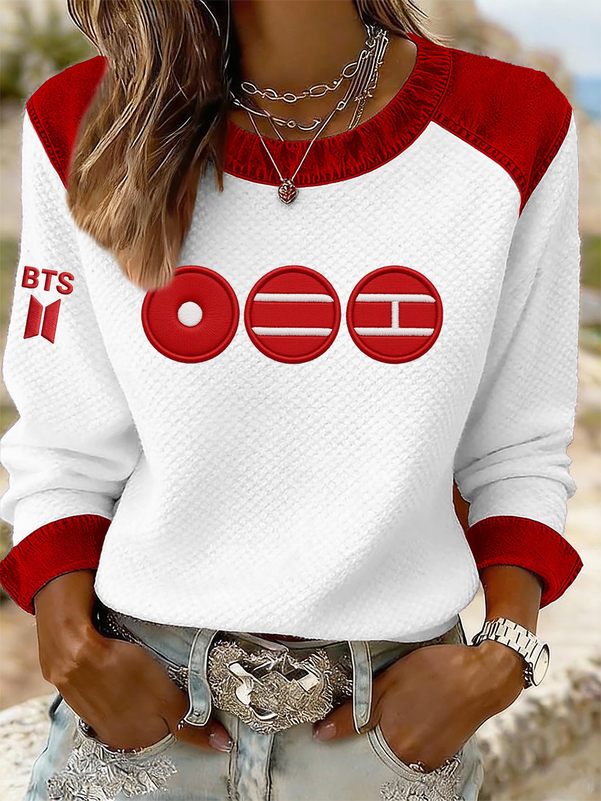 🔥Buy 3 Get 15% Off🔥Women'S 2026 Bts Comeback Printed Casual Sweatshirt