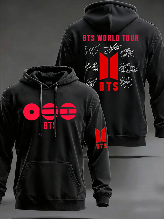 🔥Buy 3 Get 15% Off🔥Men'S 2026 Bts Comeback Printed Hoodie