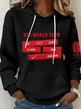 🔥Buy 3 Get 15% Off🔥Women's Retro Leisure  Print Hoodie