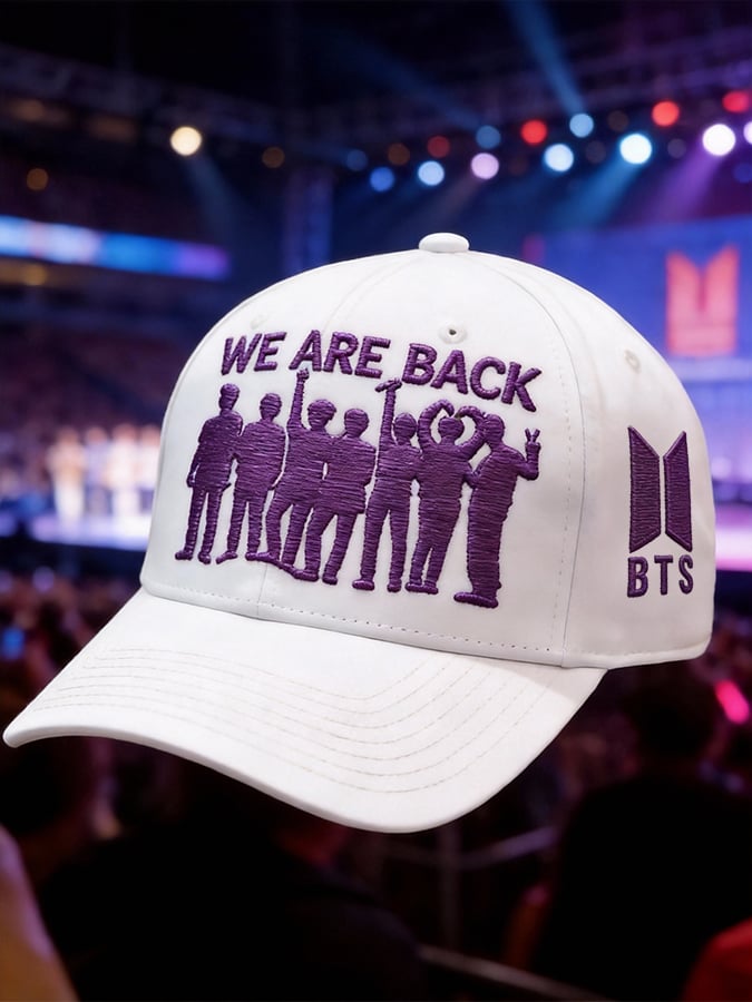 🔥Buy 3 Get 15% Off🔥Bts 2026 Comeback Casual Printed Baseball Cap