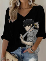 🔥Buy 3 Get 15% Off🔥Women's BTS Fan Print Short-Sleeve Top