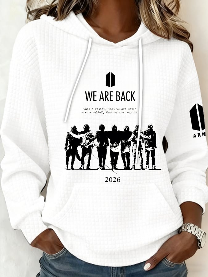 🔥Buy 3 Get 15% Off🔥Women's Retro Leisure  Print Hoodie