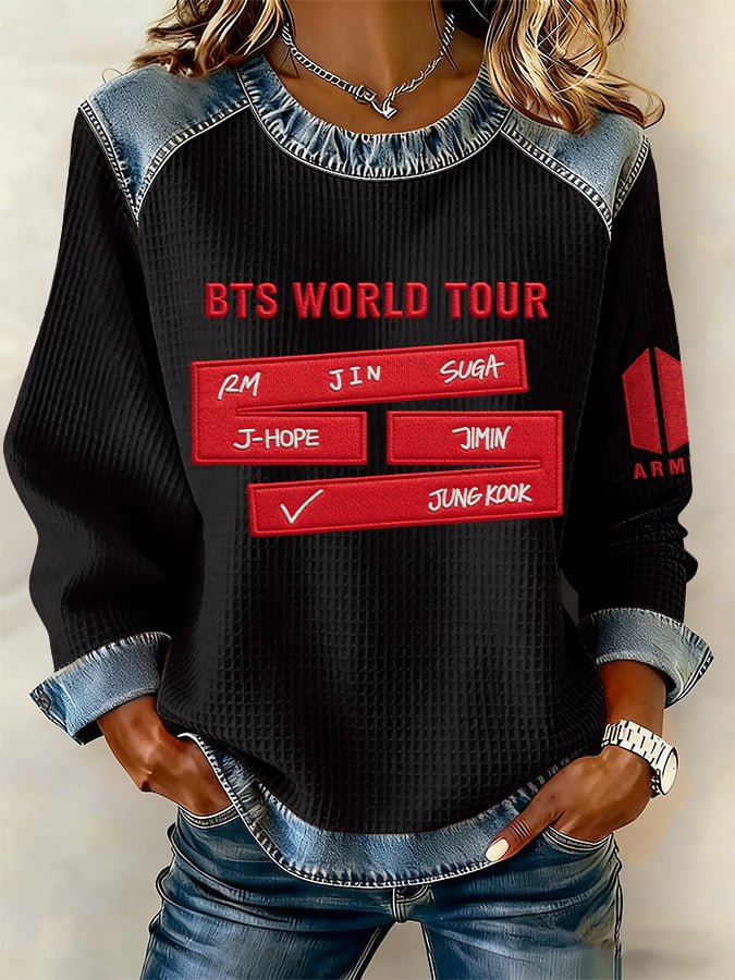🔥Buy 3 Get 15% Off🔥Women's Leisure  Print Sweatshirt