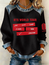 🔥Buy 3 Get 15% Off🔥Women's Leisure  Print Sweatshirt