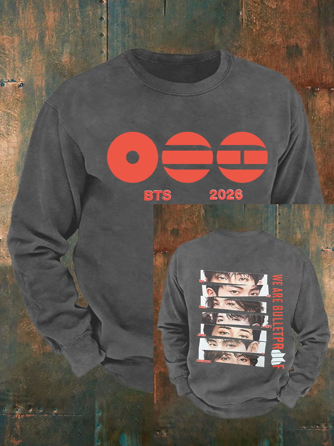 🔥Buy 3 Get 15% Off🔥Men's K-pop Print  Sweatshirt