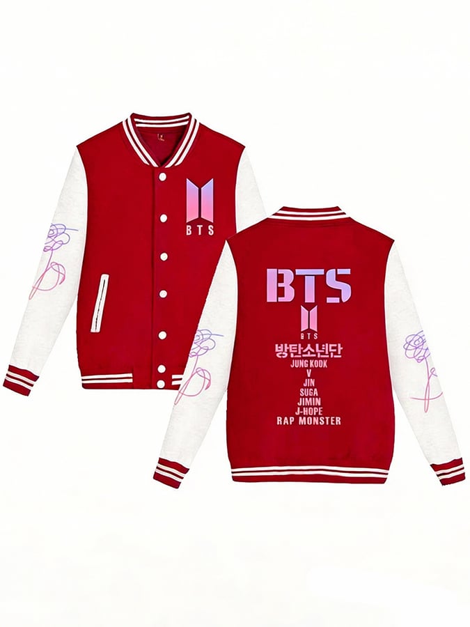 Women'S 2026 Bts Comeback Print Jacket