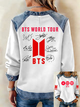🔥Buy 3 Get 15% Off🔥Women'S 2026 Bts Comeback Printed Casual Sweatshirt