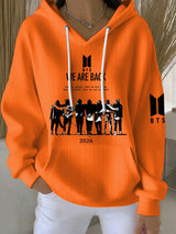 🔥Buy 3 Get 15% Off🔥Women's Retro 2026 Bts Comeback Art Print  Sweatshirt