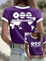 Women'S 2026 Bts Comeback Art Print T-Shirt