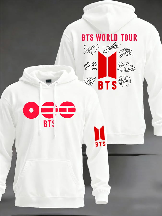 🔥Buy 3 Get 15% Off🔥Men'S 2026 Bts Comeback Printed Hoodie