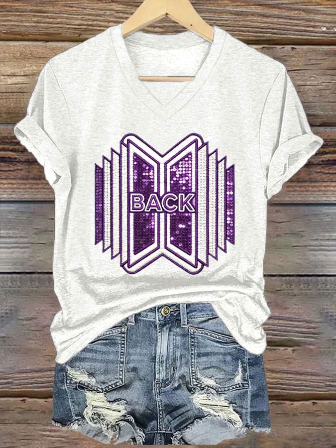 🔥Buy 3 Get 15% Off🔥Women's K-pop Print Short-sleeved T-shirt