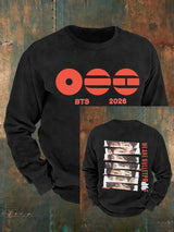 🔥Buy 3 Get 15% Off🔥Men's K-pop Print  Sweatshirt