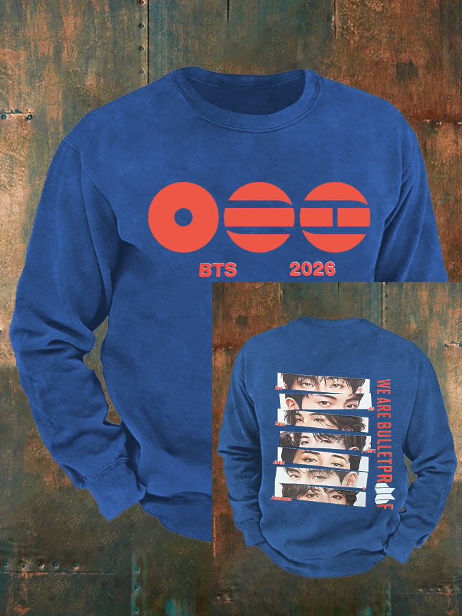 🔥Buy 3 Get 15% Off🔥Men's K-pop Print  Sweatshirt