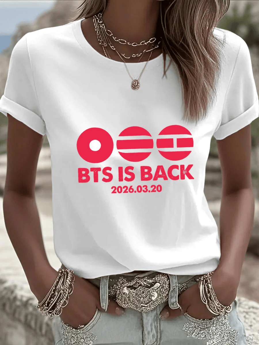 🔥Buy 3 Get 15% Off🔥Women's Leisure Print T-Shirt