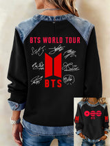 🔥Buy 3 Get 15% Off🔥Women'S 2026 Bts Comeback Printed Casual Sweatshirt