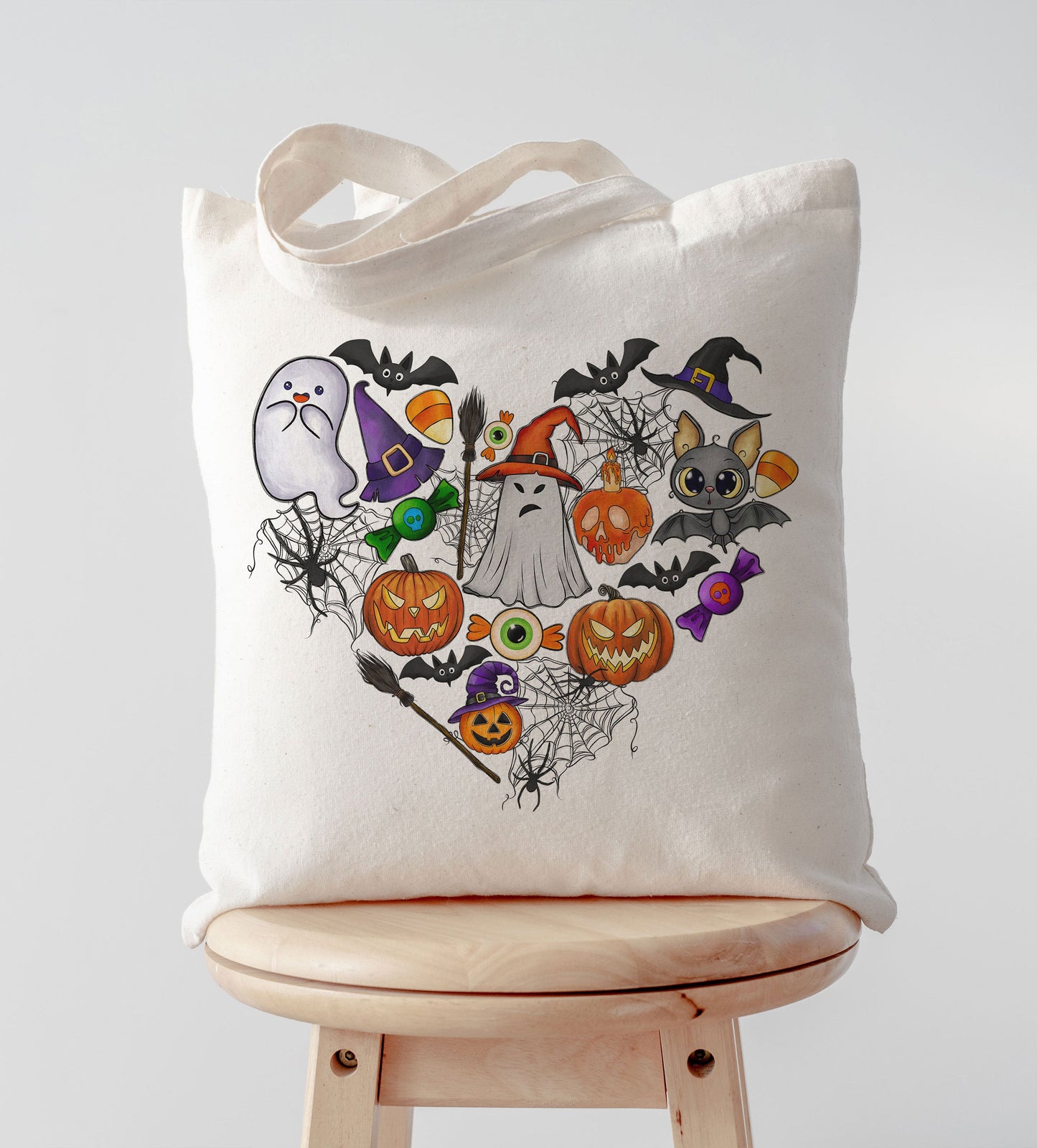 Custom Name Halloween Trick or Treat Bag